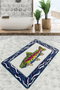 Mijölnir Alfombrilla de baño Pescado Multicolor
